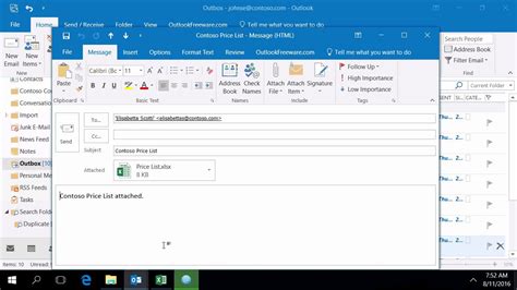 In fact, the Mail Merge feature in Outlook can help you to send the same email to multiple recipients individually with their own greeting. . Mail merge with individual attachments outlook 365